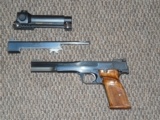 S&W MODEL 41 WITH TWO BARRELS AND SIGHT - 6 of 7