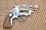 EARLY COLT DETECTIVE SPECIAL IN FACTORY NICKEL .38 SPECIAL -- REDUCED!!! - 4 of 4