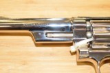 COLLECTABLE S&W MODEL 27-2 SIX-INCH NICKEL .357 MAGNUM REVOLVER -- REDUCED!! - 4 of 5