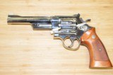 COLLECTABLE S&W MODEL 27-2 SIX-INCH NICKEL .357 MAGNUM REVOLVER -- REDUCED!! - 3 of 5