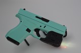 GLOCK 42 IN TIFFANY BLUE WITH STREAMLIGHT LASER - 4 of 7