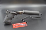 BERETTA MODEL 21A in .22 LR THREADED AND WITH INNOVATIVE ARMS SILENCER AND LASER - 4 of 7