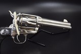 COLT SINGLE ACTION ARMY 4-3/4-INCH NICKEL .45 COLT 3RD GENERATION - 6 of 7