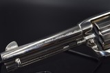 COLT SINGLE ACTION ARMY 4-3/4-INCH NICKEL .45 COLT 3RD GENERATION - 2 of 7