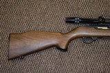 EARLY "NO PREFIX, PRE-WARNING" RUGER .22 CARBINE WITH "FINGERGROOVE SPORTER STOCK" - 6 of 8