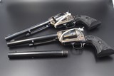 PAIR OF COLT SINGLE ACTION ARMY REVOLVERS IN .45 COLT WITH 7-1/2-INCH BARRELS - 3 of 6