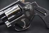 EARLY S&W MODEL 36 REVOLVER, 6-DIGIT S/N, NO GRIPS - 3 of 6