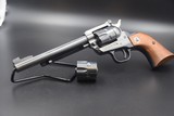 RUGER SINGLE SIX CONVERTIBLE THREE-SCREW .22 LR and .22 MAGNUM REVOLVER - 1 of 5