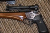 THOMPSON CENTER CONTENDER WITH TWO BARRELS/SCOPES: .35 REM and .357 HERRETT - 2 of 7