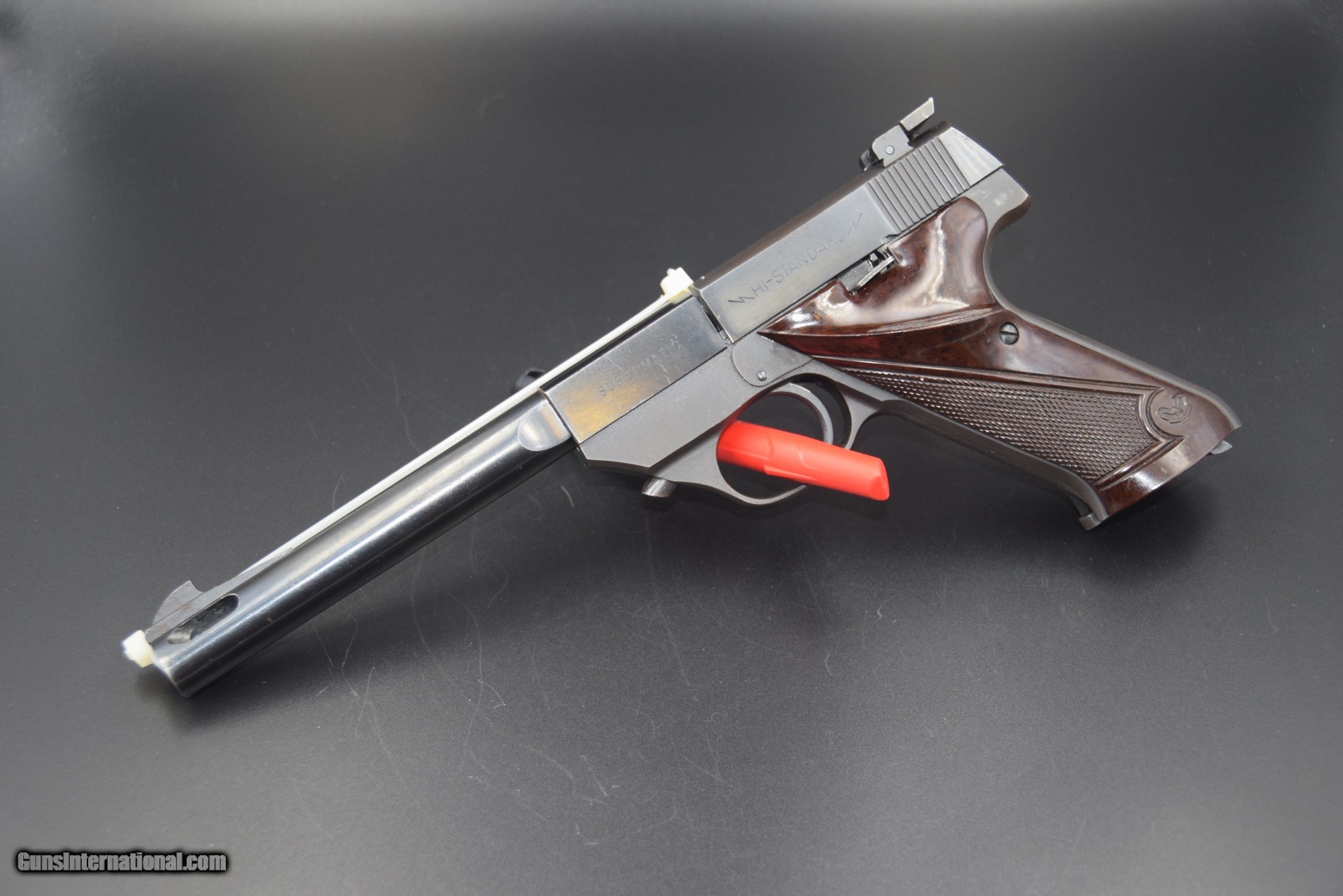 HIGH STANDARD SUPERMATIC .22 LR TARGET PISTOL