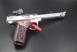 S&W MODEL SW22 VICTORY .22 LR TARGET PISTOL WITH UPGRADES AND OPTICS - 6 of 8