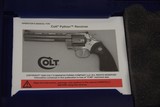 NEW SERIES COLT PYTHON 6-INCH STAINLESS - 5 of 5