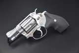 S&W MODEL 60 REVOLVER IN BRIGHT STAINLESS WITH VZ GRIPS - 5 of 10