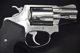 S&W MODEL 60 REVOLVER IN BRIGHT STAINLESS WITH VZ GRIPS - 9 of 10