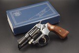 S&W MODEL 36 SQUARE BUT .38 SPECIAL REVOLVER VINTAGE 1972 IN BOX - 1 of 6