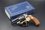S&W MODEL 36 ROUND BUTT .38 SPECIAL REVOLVER EARLY 70's VINTAGE IN BOX - 1 of 6