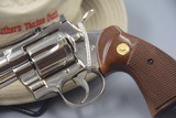 Beautiful Nickel 4-inch COLT PYTHON 1978 Vintage, REDUCED.... - 7 of 8
