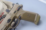 FN Model FNX-45 TACTICAL .45 ACP PISTOL IN FDE WITH MATCHING RMR SIGHT - 7 of 7