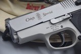 S&W VINTAGE SUB-COMPACT CS-45 "CHIEF SPECIAL" .45 ACP STAINLESS PISTOL - 2 of 10