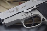 S&W VINTAGE SUB-COMPACT CS-45 "CHIEF SPECIAL" .45 ACP STAINLESS PISTOL - 1 of 10