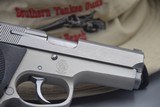 S&W VINTAGE MODEL 3913 COMPACT 9 MM SINGLE STACK STAINLESS PISTOL - 4 of 7