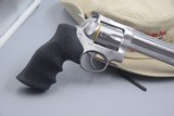 RUGER GP-100 SIX-INCH STAINLESS .357 MAGNUM REVOLVER NEW - 5 of 8