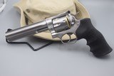 RUGER GP-100 SIX-INCH STAINLESS .357 MAGNUM REVOLVER NEW - 1 of 8