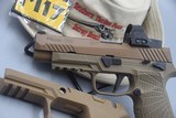 SIG SAUER M-17 WITH WILSON FRAME, OPTICS INCLUDED, PLUS UPGRADES IN 9 MM -- REDUCED - 5 of 13