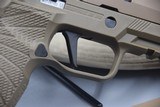 SIG SAUER M-17 WITH WILSON FRAME, OPTICS INCLUDED, PLUS UPGRADES IN 9 MM -- REDUCED - 10 of 13