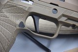 SIG SAUER M-17 WITH WILSON FRAME, OPTICS INCLUDED, PLUS UPGRADES IN 9 MM -- REDUCED - 9 of 13