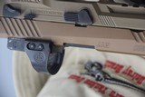 SIG SAUER M-17 WITH WILSON FRAME, OPTICS INCLUDED, PLUS UPGRADES IN 9 MM -- REDUCED - 13 of 13