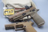 SIG SAUER M-17 WITH WILSON FRAME, OPTICS INCLUDED, PLUS UPGRADES IN 9 MM -- REDUCED - 11 of 13