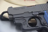 SIG SAUER P-238 PISTOL IN .380 ACP WITH LASER AND 2 Magazines - 8 of 13