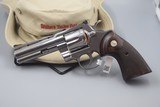 COLT PYTHON STAINLESS 4.25-INCH .357 MAGNUM REVOLVER - 1 of 7