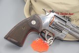 COLT STAINLESS 3-INCH PYTHOLN .357 MAGNUM REVOLVER - 5 of 11