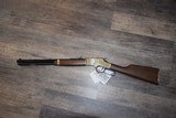 HENRY BIG BOY .44 MAGNUM RIFLE WITH OCTAGON BBL & BRASS RECEIVER.... - 1 of 13