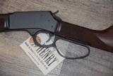 HENRY LEVER-ACTION .357 MAGNUM STEEL"LARGE-LOOP" RIFLE WITH SIDE LOADING-GATE - 12 of 14