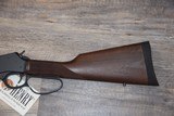 HENRY LEVER-ACTION .357 MAGNUM STEEL"LARGE-LOOP" RIFLE WITH SIDE LOADING-GATE - 8 of 14