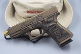 glock model 19 "trump 45" custom 9 mm pistol...
