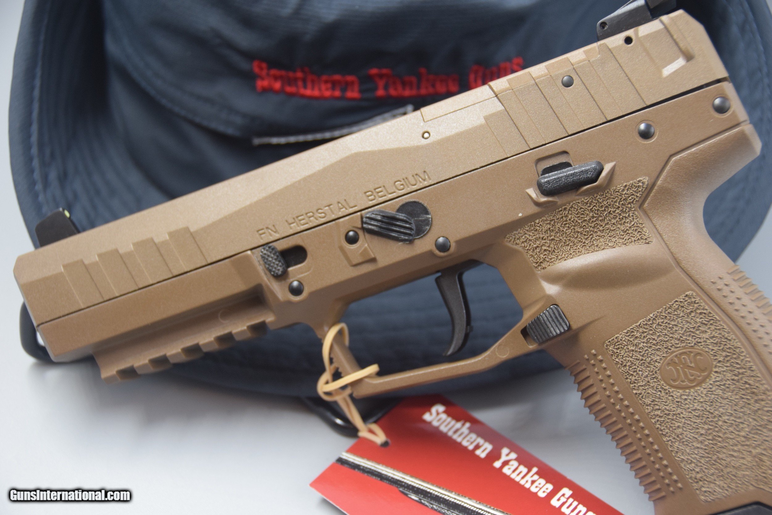 Fn Five Seven Mk Iii Mrd Pistol In X With Fde Finish Optics Ready W Round Magazines