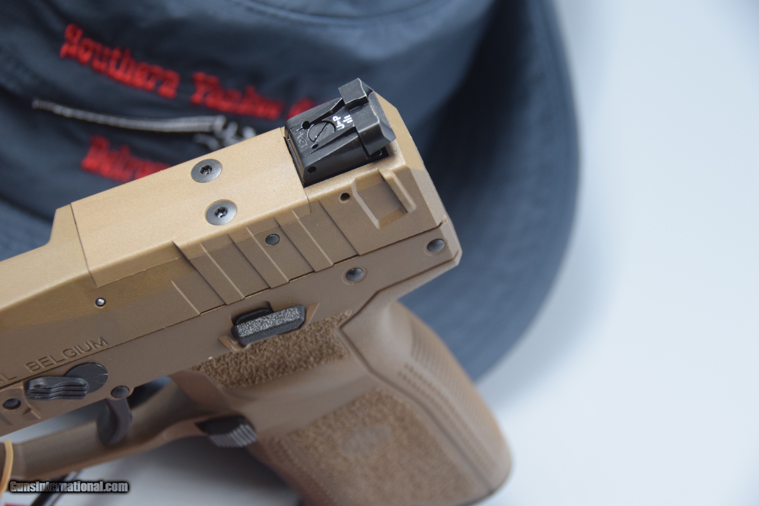 Fn Five Seven Mk Iii Mrd Pistol In X With Fde Finish Optics