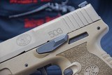 FN MODEL 503 SUB-COMPACT 9 MM PISTOL IN FDE - 3 of 5