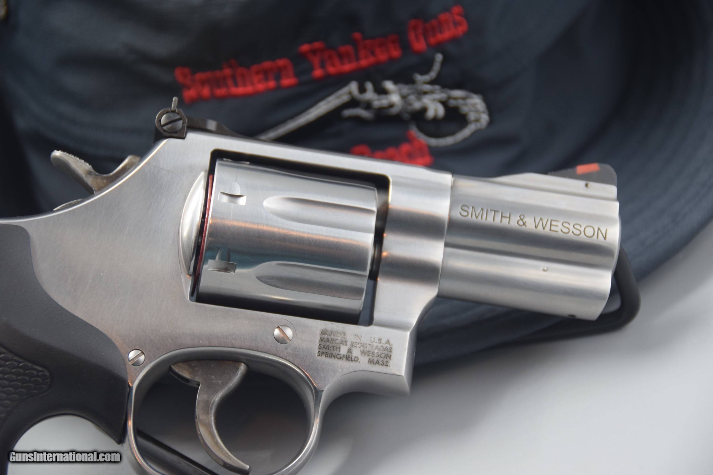 Sandw Model 686 Plus 7 Shot 357 Magnum Snub Nose Revolver For Sale