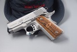 KIMBER 1911 STAINLESS ULTRA RAPTOR II 3-INCH COMPACT .45 ACP WITH NIGHT SIGHTS - 1 of 9