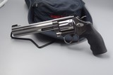 S&W MODEL 648 SIX-INCH STAINLESS .22 MAGNUM REVOLVER! - 1 of 10