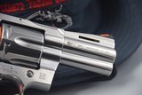 COLT STAINLESS PYTHON THREE-INCH .357 MAGNUM REVOLVER WITH FREE SHIPPING - 4 of 9