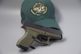 GLOCK MODEL 42 PISTOL IN .380 ACP WITH 