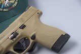 SMITH & WESSON MODEL M&P9 SHIELD PLUS 9 MM PISTOL IN FLAT DARK EARTH - 6 of 8