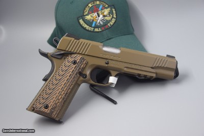 SPECIAL DEAL...KIMBER 1911 DESERT WARRIOR .CLASSIC 45 ACP PISTOL FINISHED IN FDE - - Image 6 of 10