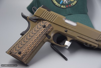 SPECIAL DEAL...KIMBER 1911 DESERT WARRIOR .CLASSIC 45 ACP PISTOL FINISHED IN FDE - - Image 10 of 10